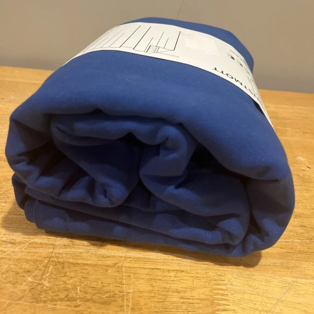 IKEA GINSTMOTT Light Filtering‎ Curtains Dark Blue 57x84